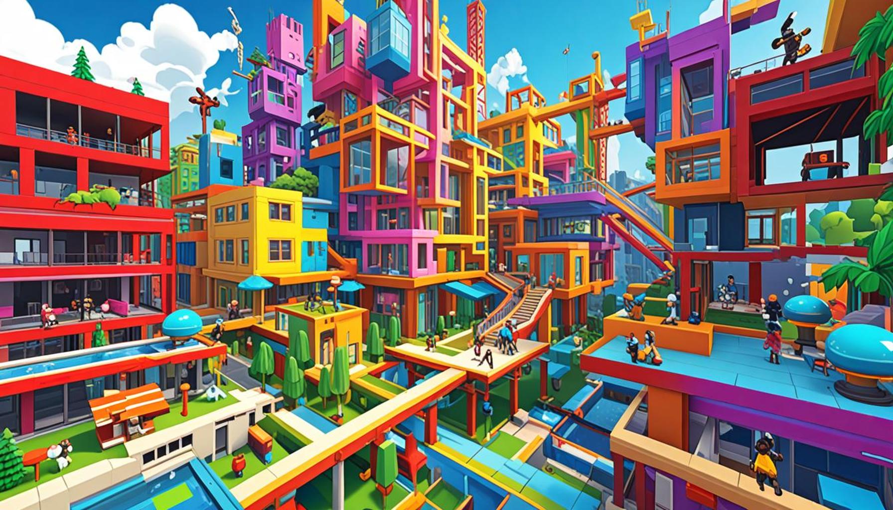 Desenvolvendo Mundos Virtuais: A Intersecção entre Arquitetura e Criatividade no Roblox