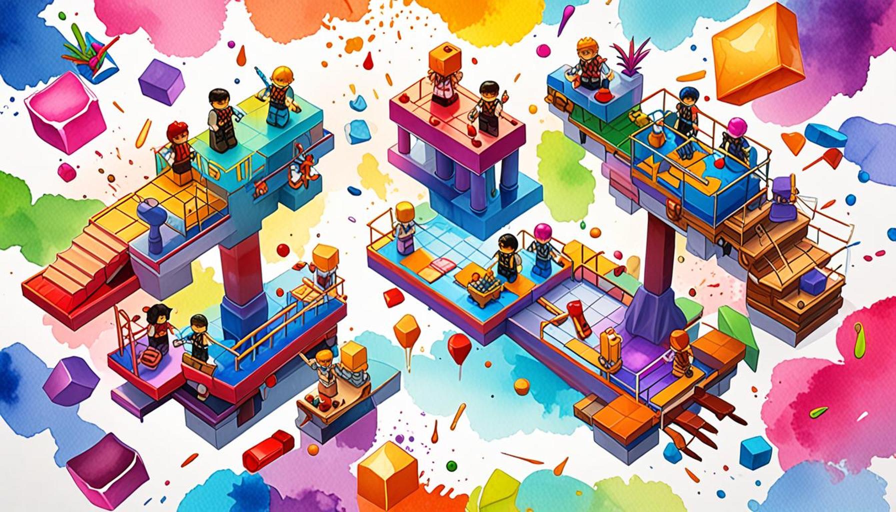 Como a Colaboração entre Jogadores Estimula o Desenvolvimento Criativo em Projetos no Roblox