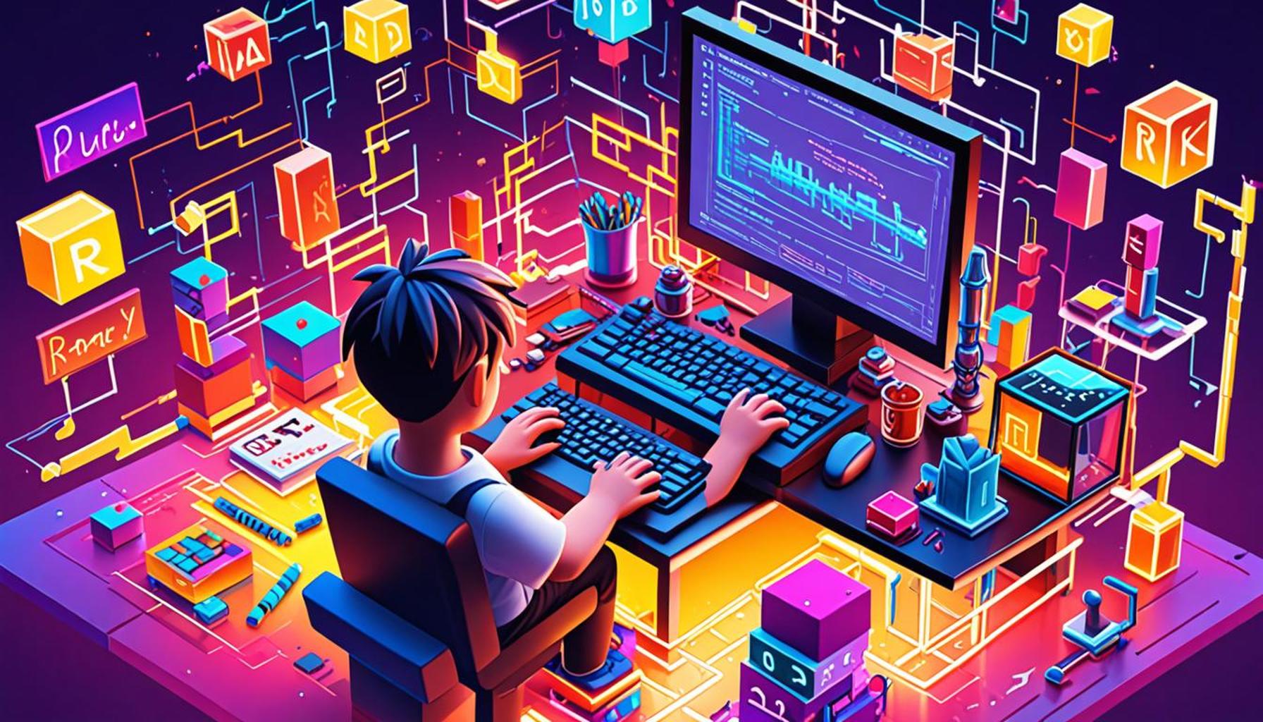 Como a programação de scripts em Roblox estimula a criatividade dos jovens desenvolvedores