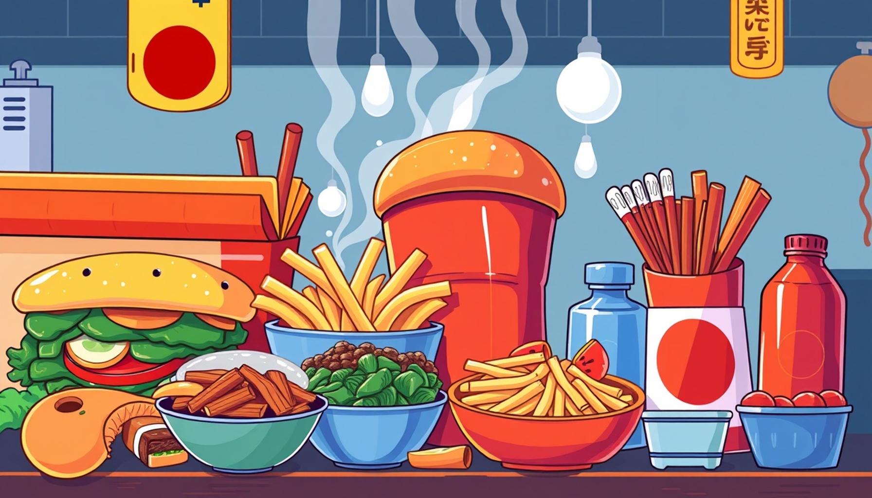 日本の消費者の食の好みの変化：ファーストフードから健康的な食事へ