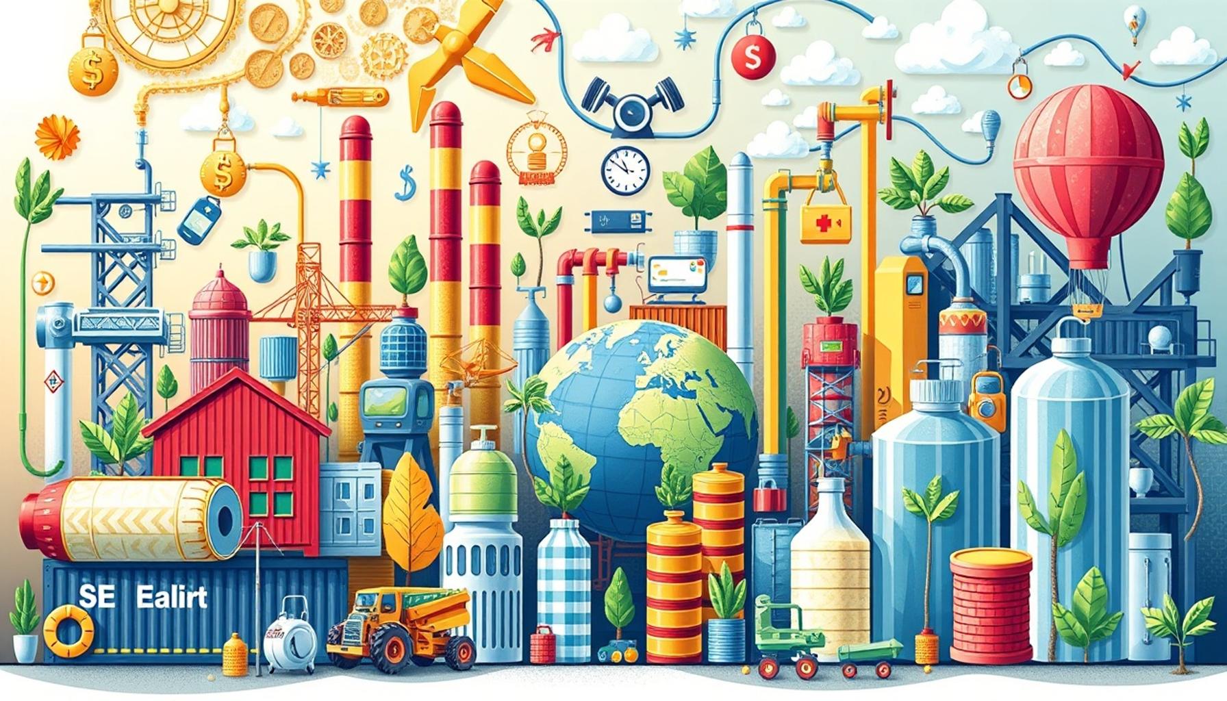 Économie Circulaire : Le Rôle des Nouvelles Technologies dans la Réduction des Déchets dans l&rsquo;Industrie Française