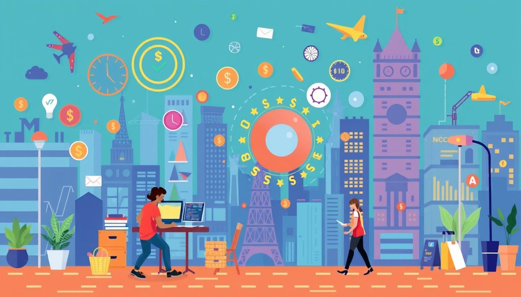 L&rsquo;avenir du travail à distance : comment l&rsquo;économie numérique redéfinit le lieu de travail en Europe